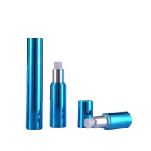 Refillable Blue PP Plastic Airless Cosmetic Pump Spray Bottle 30Ml 50Ml